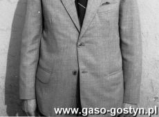 5790.Jan Gogol - dyrygent gostynskiego Choru Dzwon (1986 r.)