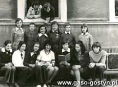 5791.Samorzad Uczniowski Szkoly Podstawowej w Szelejewie w roku szkolnym 1972-1973