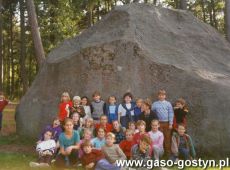 5792.Uczniowie ze Szkoly Podstawowej w Szelejewie na wycieczce w Goluchowie (1992 r.)