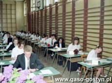 5794.Matura w Liceum Ogolnoksztalcacym w Gostyniu (1993 r.) - egzamin pisemny z matematyki.JPG