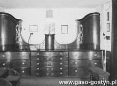 5802.Zakrystia w kosciele pw. sw. Michala Archaniola w Domachowie (lata 90. XX wieku)