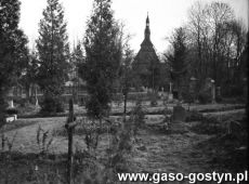 5803.Cmentarz i kosciol pw. sw. Michala Archaniola w Domachowie
