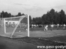 582.Stadion w Gostyniu, mecz o Puchar Polski w Pilce Noznej, MZKS Kania Gostyn-Zaglebie Sosnowiec 0-6 (18 sierpnia 1976 r.)