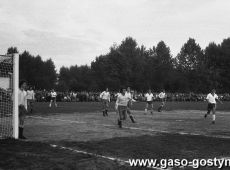 583.Stadion w Gostyniu, mecz o Puchar Polski w Pilce Noznej, MZKS Kania Gostyn-Zaglebie Sosnowiec 0-6 (18 sierpnia 1976 r.)