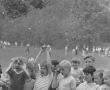 5846.Uczniowie gostynskich szkol swietuja Miedzynarodowy Dzien Dziecka na stadionie Osrodka Sportu i Rekreacji w Gostyniu (1987 r.).JPG