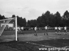 585.Stadion w Gostyniu, mecz o Puchar Polski w Pilce Noznej, MZKS Kania Gostyn-Zaglebie Sosnowiec 0-6 (18 sierpnia 1976 r.)