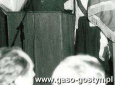 5852.Uroczysta sesja Gminnej Rady Narodowej z okazji rocznicy wyzwolenia Gostynia (1986 r.)