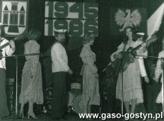 5858.Uroczysta sesja Gminnej Rady Narodowej z okazji rocznicy wyzwolenia Gostynia (1986 r.)