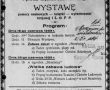 59. Dokument z 1933 r.- Wystawa Pomocy Naukowych.