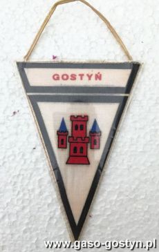 59.Gostyn - proporczyk z lat 70. XX wieku