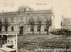 591.Hotel Francuski w Gostyniu (poczatek ubieglego wieku)