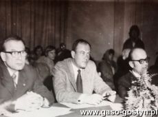 5918.Jury eliminacji powiatowych Ogolnopolskiego Konkursu Piosenki Radzieckiej (Gostyn, 1973 r.)