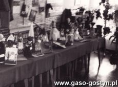 5938. Wystawa kukielek wykonanych przez dzieci (Dni Oswiaty Ksiazki i Prasy w Gostyniu, 3-23 maja 1969 r.)
