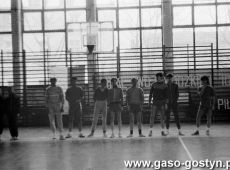 5938.Final Wojewodzkich Igrzysk Mlodziezy Szkolnej w Pilce Siatkowej w hali sportowej SP 2 w Gostyniu (1988 r.).JPG