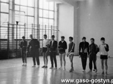 5941.Final Wojewodzkich Igrzysk Mlodziezy Szkolnej w Pilce Siatkowej w hali sportowej SP 2 w Gostyniu (1988 r.).JPG