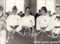 5967.Pozegnanie absolwentow Szkoly Podstawowej nr 1 im. Czarnego Legionu w Gostyniu (1989 r.)