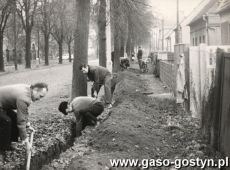 5987.Czyn spoleczny   w Gostyiu (ul. Wolnosci)