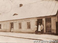 601.Oberza (ok.1917 r.) Bronislawa Walewicza przy Viehmarkt (teraz Plac Karola Marcinkowskiego) w Gostyniu