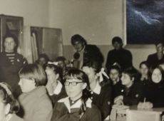 6014.Zajecia kolka przyrodniczego w Liceum Ogolnoksztalcacym w Gostyniu (1969 r.)