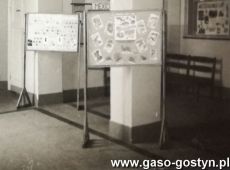 6018.Wystawa zorganizowana przez czlonkow kolka przyrodniczego w Liceum Ogolnoksztalcacym w Gostyniu (1969 r.)
