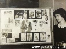 6020.Wystawa zorganizowana przez czlonkow kolka przyrodniczego w Liceum Ogolnoksztalcacym w Gostyniu (1969 r.)