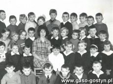 603. Szkola Podstawowa nr 1 w Gostyniu - klasa Ia (1964 r.), wych. E.Cierpiszewska