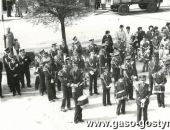 603.Orkiestra Deta Cukrowni Gostyn - pochod 1 maja 1979 r. w Borku.