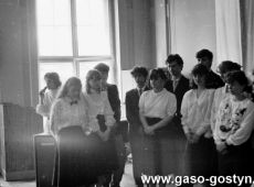 6045.Pozegnanie absolwentow (klasa IVd) Liceum Ogolnoksztalcacego w Gostyniu (1987 r.).JPG