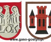 605.Herb Gostynia i LOK-u (1964r.)