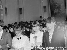 6050.Pozegnanie absolwentow (klasa IVd) Liceum Ogolnoksztalcacego w Gostyniu (1987 r.).JPG