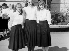 6051.Pozegnanie absolwentow (klasa IVd) Liceum Ogolnoksztalcacego w Gostyniu (1987 r.).JPG