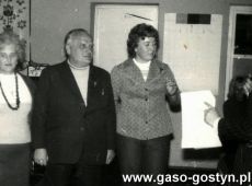 6074.Biesiada na zakonczenie kursokonferencji pracownikow i animatorow kultury powiatu gostynskiego - Powiatowy Dom Kultury w Gostyniu (1974 r.)