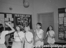 6097.Lekcja kolezenska kultury fizycznej w klasie Szkoly Podstawowej nr 1 w Gostyniu (26 lutego 1985 r.).JPG