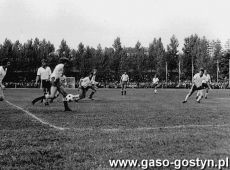 611.Stadion w Gostyniu, mecz o Puchar Polski w Pilce Noznej, MZKS Kania Gostyn-Zaglebie Sosnowiec 0-6 (18 sierpnia 1976 r.)