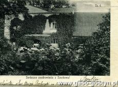 6184.Szurkowo, dwor ksiazat Czartoryskich z Rokosowa na pocztowce z okolo 1910 roku