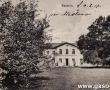 6185.Klasycystyczny dwor z 1879 roku w Rusocinie na pocztowce z 1917 roku
