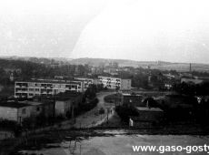 621. Panorama Gostynia (poczatek lat 70-tych XX wieku).