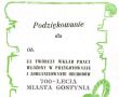 6222.Podziekowanie za przygotowanie i organizacje obchodow 700-lecia Gostynia (29 maja 1978 r.)