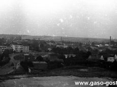 623. Panorama Gostynia (poczatek lat 70-tych XX wieku).