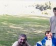 6262.Mecz oldbojow Wielkopolanka Szelejewo - Kania Gostyn 2-2 (boisko w Szelejewie, 20 sierpnia 2005 r.), zdobywca dwoch bramnek dla Wielkopolanki Arkadiusz Rymaniak (prezes klubu)