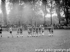 631. Stadion w Gostyniu, mecz pilki noznej Kania Gostyn-Chrobry Glogow (1985 r.).JPG