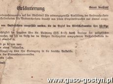 631.Dokument identyfikacyjny upowazniajacy do odbioru kart zaopatrzeniowych na mydlo (Piaski, okres okupacji hitlerowskiej)