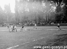 633. Stadion w Gostyniu, mecz pilki noznej Kania Gostyn-Chrobry Glogow (1985 r.).JPG