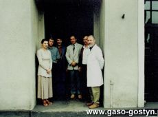 6337.Poniec – wizyta senatora Zbigniewa Kulaka w Oddziale dla Przewlekle Chorych w ramach SP ZOZ w Gostyniu (1995 r.)