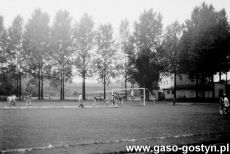 637.Stadion w Gostyniu, mecz pilki noznej Kania Gostyn-Chrobry Glogow (1985 r.).JPG