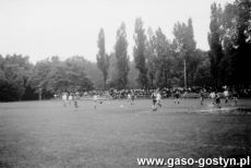 638. Stadion w Gostyniu, mecz pilki noznej Kania Gostyn-Chrobry Glogow (1985 r.).JPG