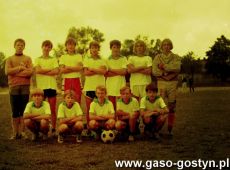 6417.Uczniowie Szkoly Podstawowej w Daleszynie w meczu pilki noznej przeciwko nauczycielom gminy Gostyn (boisko w Daleszynie, 1992 r.).JPG