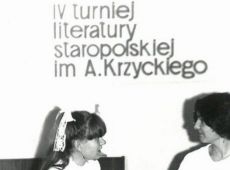 6420.  IV Turniej Literatury Staropolskiej im.Andrzeja Krzyckiego w gostynskim Hutniku (1985 r.)