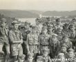 6423.Harcerze z Ponieca na wiezy zamku w Lagowie Lubuskim podczas obozu w 1958 roku, drugi od lewej stoi komendant obozu Mieczyslaw Krauze