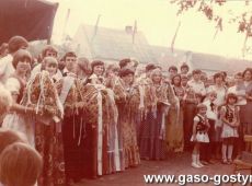 6453.Dozynki w Kunowie zorganizowane przez Kolko Rolnicze i Kolo Gospodyn Wiejskiej (2 wrzesnia 1979 r.)